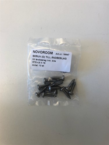 SKRUV ÄNDBESLAG RTS 5,5x22 ROSTFRI