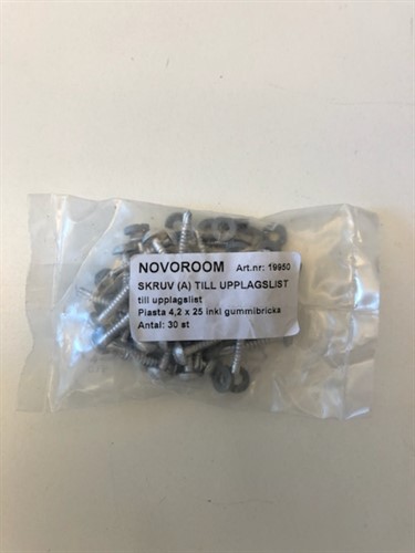 SKRUV UPPLAGSLIST PIASTA 4,2x25 RTB