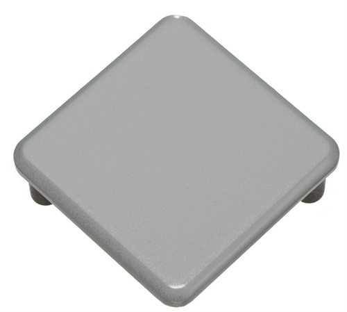 Vit Täcklock stolpe